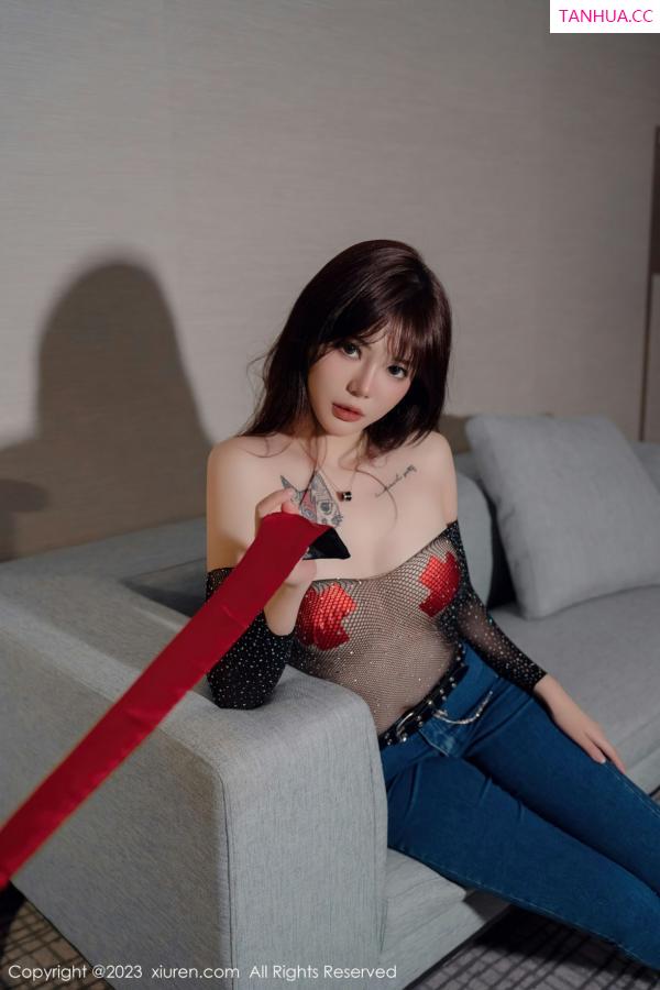 Arude薇薇  [XiuRen]高清写真图 2023.01.19 No.6159 Arude薇薇 轻透网纱第6张图片